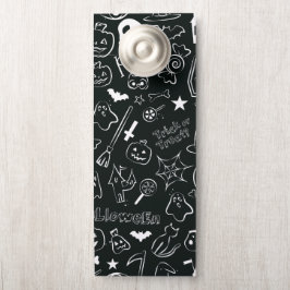 Colgador Para Puertas Patrón de Halloween 1
