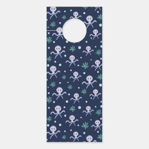 Colgador Para Puertas Patrón de pulpo bajo el mar