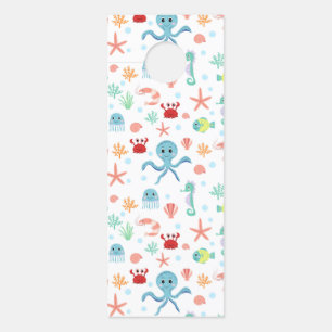 Colgador Para Puertas Patrón del mundo marino