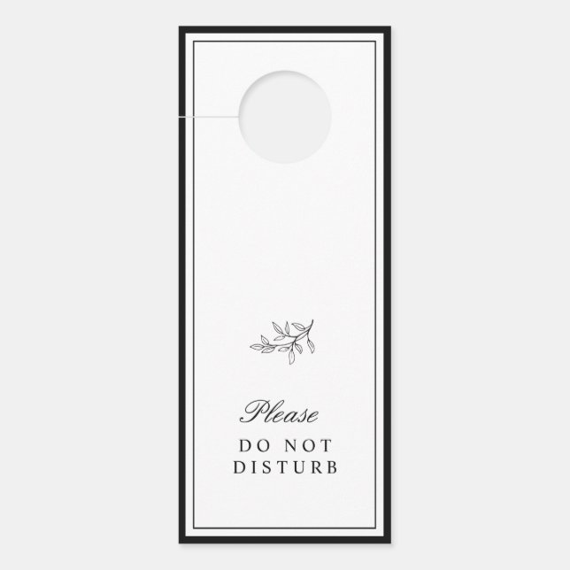 Colgador Para Puertas Percha de la puerta de flotación de borde minimali (Anverso)