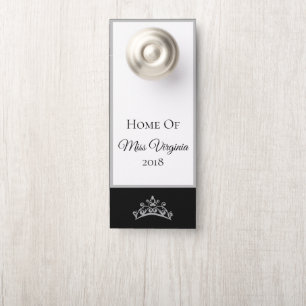 Colgador Para Puertas Percha de la puerta de la corona del concurso de M