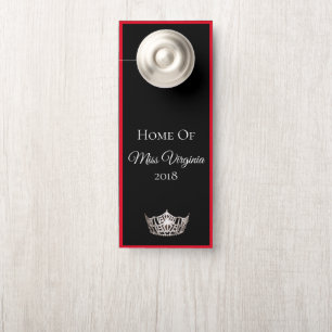 Colgador Para Puertas Percha de la puerta de la corona del concurso Miss