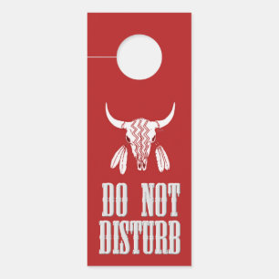 Colgador Para Puertas Percha de la puerta del Búfalo de Fantasma Rojo