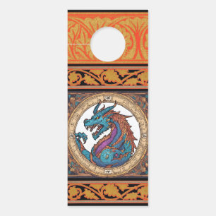 Colgador Para Puertas Percha de la puerta del dragón