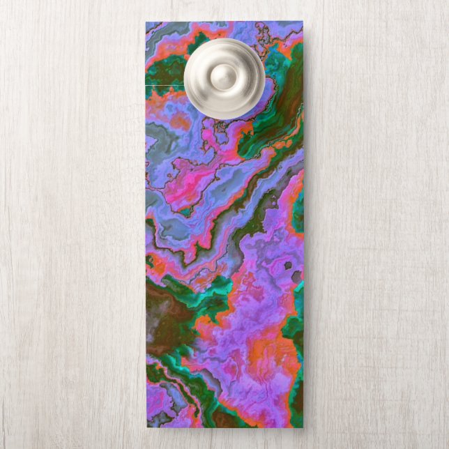 Colgador Para Puertas Percha de puerta de mármol amarga (En pomo)