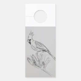 Colgador Para Puertas Percha de puerta de pájaro cardinal