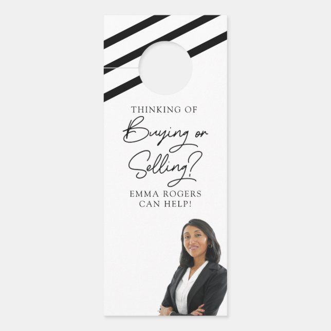 Colgador Para Puertas Percha de puerta inmobiliaria (Anverso)