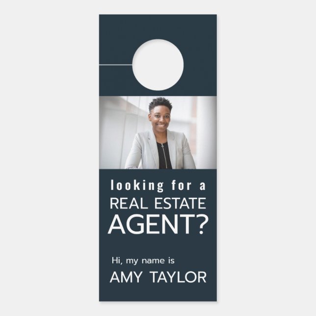 Colgador Para Puertas Percha de puerta inmobiliaria (Anverso)