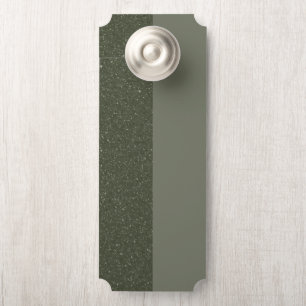 Colgador Para Puertas Percha de puerta verde de doble tono de personaliz
