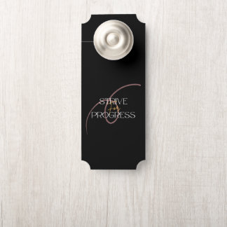 Colgador Para Puertas Percha para puerta Esforzarse por el progreso