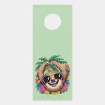 Perezoso Tropical Kawaii – Vibraciones Veraniegas