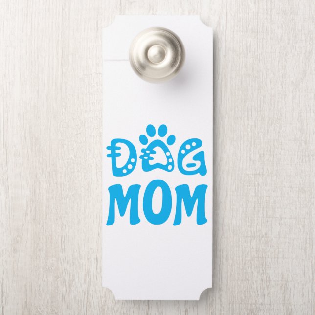 Colgador Para Puertas Perro Mamá (En pomo)