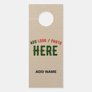 COLGADOR PARA PUERTAS PERSONALIZABLE MODERNO ELEGANTE BROWN VERIFICADO M