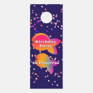 Colgador Para Puertas Personalización de los niños Nombre Fiesta de Cump