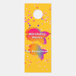 Colgador Para Puertas Personalización de los niños nombre fiesta de cump