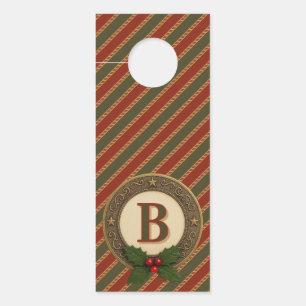 Colgador Para Puertas personalizadas tradicionales coloreadas navideñas