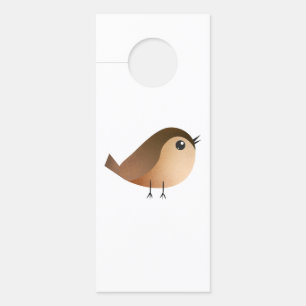 Colgador Para Puertas Personalizado de pájaro de Sparrow
