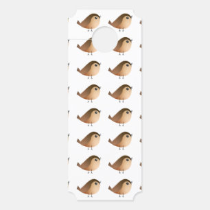 Colgador Para Puertas Personalizado de pájaro de Sparrow
