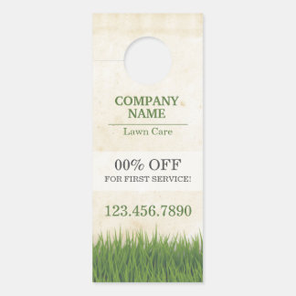 Colgador Para Puertas Personalizado Lawn Care