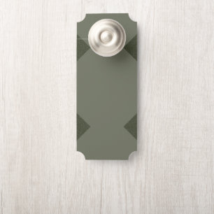 Colgador Para Puertas Personalizado Moss Green Doger