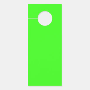Colgador Para Puertas Personalizado Neon Green Doger