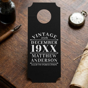 Colgador Para Puertas Personalizado Vintage Envejecido a la Perfección