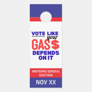 Colgador Para Puertas Pin de inflación del precio del gas de voto 