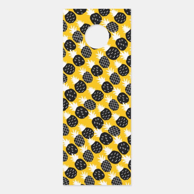 Colgador Para Puertas Piña negra (Anverso)