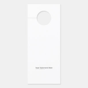 Colgador Para Puertas Plantilla para ajustar cuadrado el texto aquí, Tra