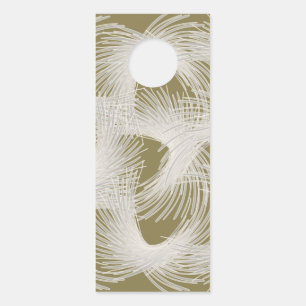 Colgador Para Puertas Plumas blancas voladoras