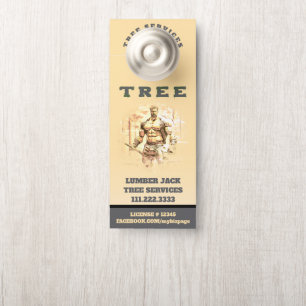 Colgador Para Puertas *~* Puerta de los servicios de árbol QR Lámpara am