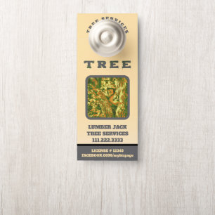 Colgador Para Puertas *~* Puerta de los servicios QR Tree de Jack amaril
