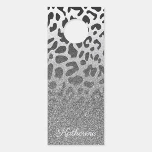 Colgador Para Puertas Purpurina Leopard Print