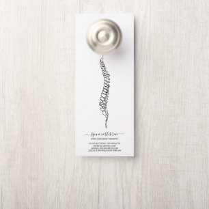 Colgador Para Puertas Quiropráctico médico de columna vertebral
