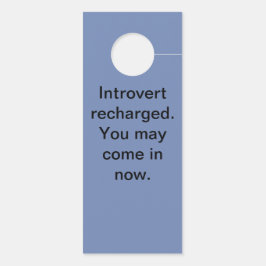 Colgador Para Puertas Recarga de introvertido