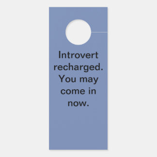 Colgador Para Puertas Recarga de introvertido