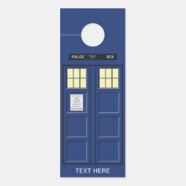 Colgador Para Puertas Reino Unido - Policía Azul - Casilla 1