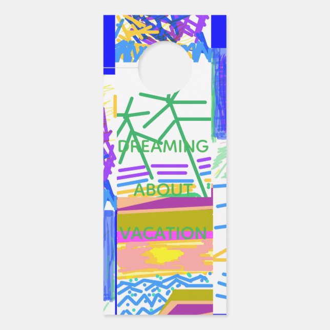 Colgador Para Puertas Resumen festivo de miembros de banda (Anverso)