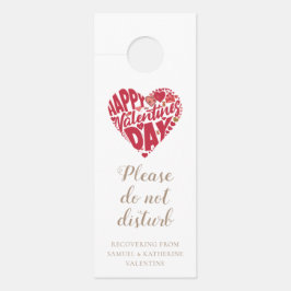 Colgador Para Puertas Romantic Valentine's Recovering From Valentine