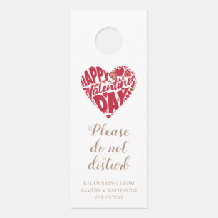 Colgador Para Puertas Romántico Día de San Valentín Recuperándose de San