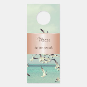 Colgador Para Puertas Rosa de gaviotas de oro