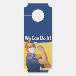 Colgador Para Puertas Rosie el Riveter y el Tío Sam nos quieren...