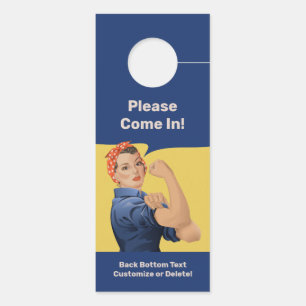 Colgador Para Puertas Rosie the Riveter
