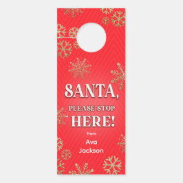 Colgador Para Puertas Santa Stop Here Elegant