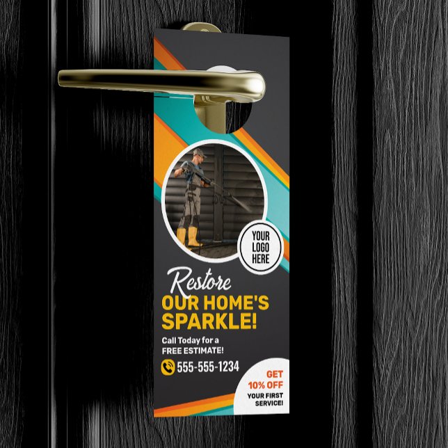 Colgador Para Puertas Servicio de lavado eléctrico de limpieza del lavab (Subido por el creador)