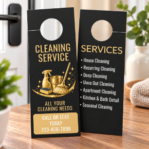 Colgador Para Puertas Servicio de limpieza de casa Gold Maid