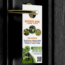 Colgador Para Puertas Servicio de siembra de paisajismo en césped verde