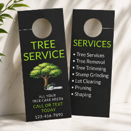 Colgador Para Puertas Servicio Profesional de Árboles Verde Negro