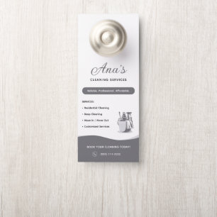 Colgador Para Puertas Servicios de limpieza de casas Limpieza Gray