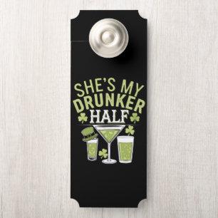 Colgador Para Puertas Shes My Beker Half St Patricks Matando Pareja